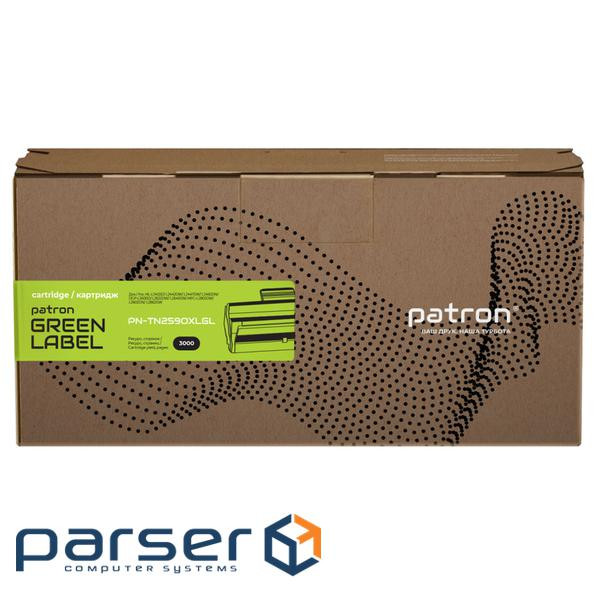 Тонер-картридж Patron Brother TN-2590XL Green Label (PN-TN2590XLGL)