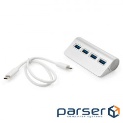 USB хаб VINGA Type-C to 4 x USB3.0 Aluminium 4-port (VCPHTC2USB3S)