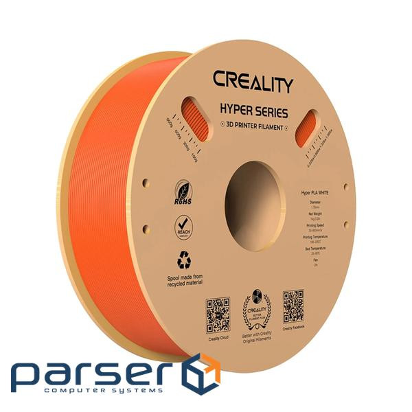 Пластик для 3D-принтера Creality PLA Hyper 1кг, 1.75мм, orange (3301010381)