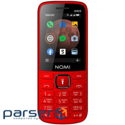 Мобильный телефон Nomi i2403 Red 