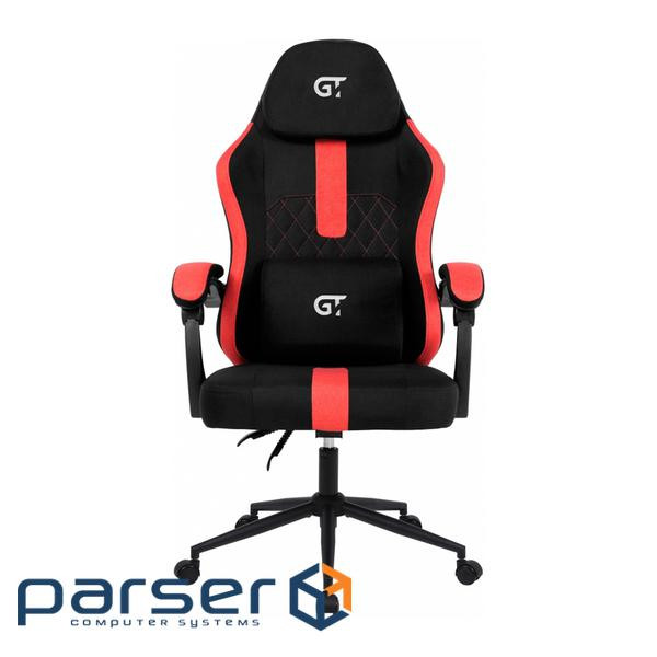 Крісло ігрове GT Racer X-2326 Black/Red (X-2326 Fabric Black/Red)
