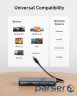 кабель ANKER PowerExpand 8-in-1 - PD in 100W/HDMI/2xUSB-A/USB-C 10Gbps/LAN/SD (Black) USB (A83830A2)