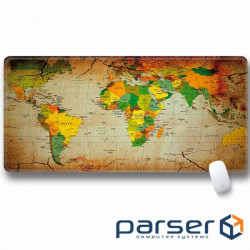 Килимок для миші Voltronic Карта світу (SJDT-19/20887)