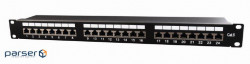 Патч-панель 19 24xRJ-45 FTP cat.6, 1U, тип 110 Cablexpert (NPP-C624-002)