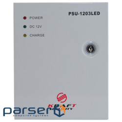 Power supply for video surveillance systems Kraft Energy PSU-1203LED