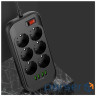 Power strip extension COLORWAY CW-CHE64B Black 2.0м