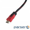 Кабель мультимедійний HDMI to HDMI 1.5m v2.0 30awg , 14+1, CCS Extradigital (KBH1745)