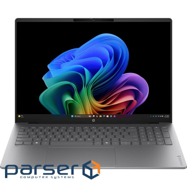 HP OmniBook 5 16-bn0004ua 16" 2K OLED,300n/Core 7-150U/16Gb/SSD512Gb/IntGr/Підсв/DOS/Срібл (DM8G3EA)