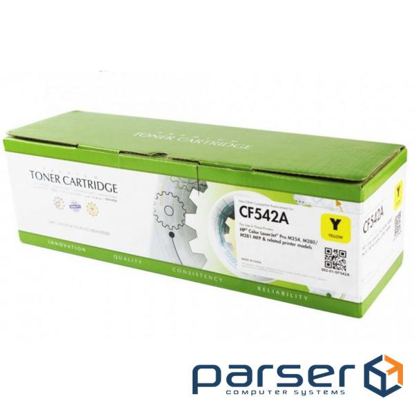 Картридж Static Control HP CLJ CF542A (203A) 1300ст yellow (002-01-SF542A)