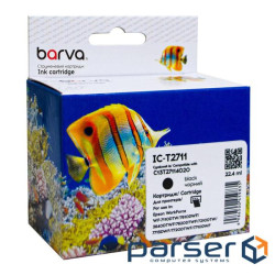Картридж Barva Epson T2711 27XL (C13T27114020) 1100 c, Black (IC-T2711)
