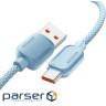 Дата кабель USB 2.0 AM to USB-C 1.0m 100W blue Essager (EXC7A-WL03-P)