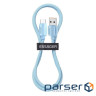 Дата кабель USB 2.0 AM to USB-C 1.0m 100W blue Essager (EXC7A-WL03-P)