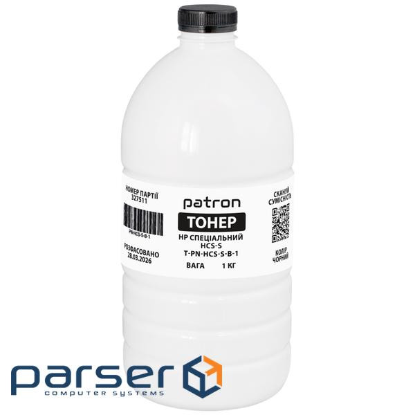 Тонер HP CLJ Pro 4203/4303/Canon 069/MF1333C, Special 1kg, Black Patron (PN-HCS-S-B-1)
