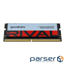Модуль памяти SO-DIMM DDR5 32GB/5600 Goodram Rival (GGEES5-56L40/32G)