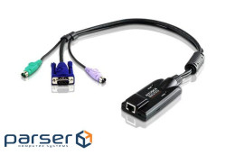 KVM кабель-адаптер, PS / 2, Cat 5e до 50 м . (KA7120-AX)