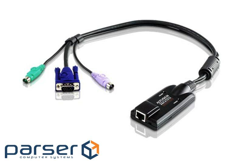 KVM adapter cable, PS / 2, Cat 5e up to 50 m . (KA7120-AX)