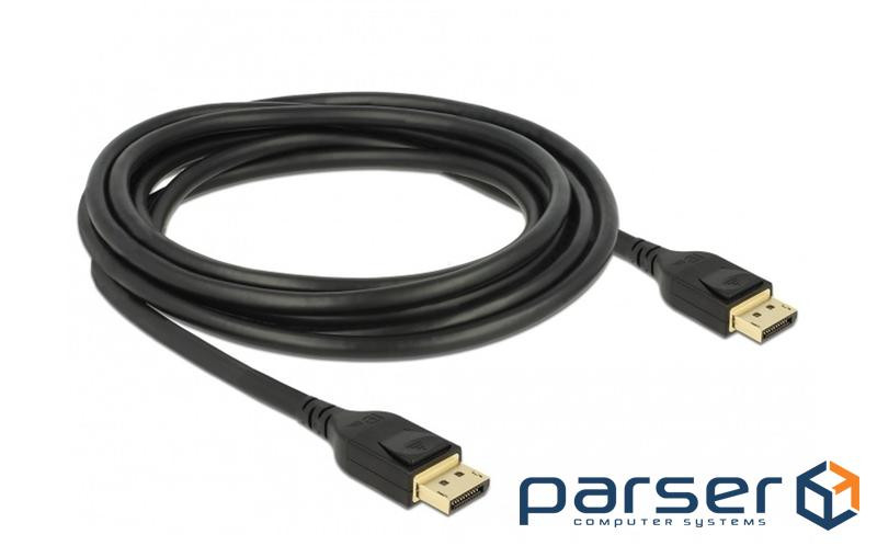 Кабель Kingda DisplayPort M-M 3.0 м чорний (B00798)