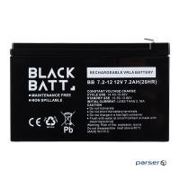 Re/бат Blackbatt 12V/7,2Ah AGM Гелевий аккумулятор AGM