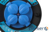Подовжувач на котушці 2E 2E-CR4315IP44M20 Black, 4 розетки, 20м 