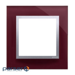 Рамка Premium NATURE 1x, стекло соблазнительная слива (DRN1/89)