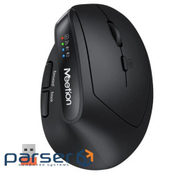 Мишка Meetion BTM008 Wireless/Bluetooth Black (MT-BTM008-A)