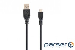 Date cable USB 2.0 AM to Micro 5P 3.0m Cablexpert (CCP-mUSB2-AMBM-10)