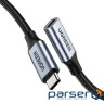 Кабель USB 3.1 Type-C M-F, 1 м, 5A （10Gbps）Чорний, US372 UGREEN (30205)