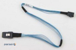 Supermicro Cable CBL-SAST-0508-01 MiniSAS (IPASS) to MiniSAS Hard Drive Cable 50cm with Sandy Bridge
