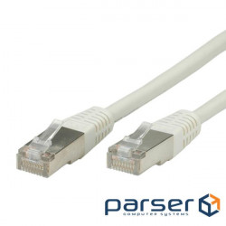 Foil patch cord RJ45 FTP5e 2.0m, patch AWG26 D=5.5mm Gold Protect, gray (21.99.0102-1)