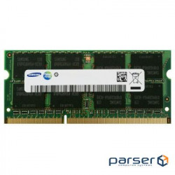Оперативна пам'ять SoDIMM DDR3 2GB 1600 MHz Samsung (M471B5674QH0-YK0)