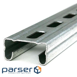 Профіль перфорований оцинкований 21*41*1.5 (довжина 1 профілю 3 метри) ЦІНА ВКАЗА (ПП-21*41*1.5*3) -21*41*1.5*3)