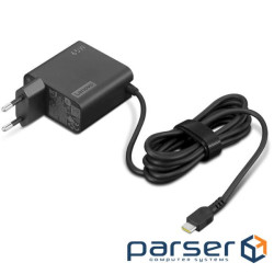 Блок живлення LENOVO 65W USB-C Wall Adaptor-EU Pin 65W (4X21L54610)
