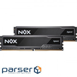 Модуль пам'яті APACER Nox Black DDR4 3600MHz 32GB Kit 2x16GB (AH4U32G36C25YMBAA-2)