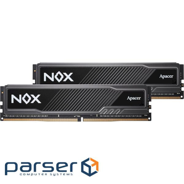 Модуль пам'яті APACER Nox Black DDR4 3600MHz 32GB Kit 2x16GB (AH4U32G36C25YMBAA-2)