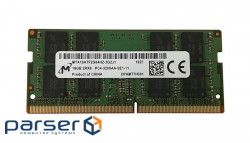 Модуль пам'яті MICRON SO-DIMM DDR4 3200MHz 16GB (MTA16ATF2G64HZ-3G2J1)
