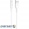 Cable HOCO X25 Soarer USB-A to Type-C 1m White (6957531080152)