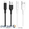 Cable HOCO X25 Soarer USB-A to Type-C 1m White (6957531080152)