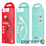 Cable HOCO X25 Soarer USB-A to Type-C 1m White (6957531080152)