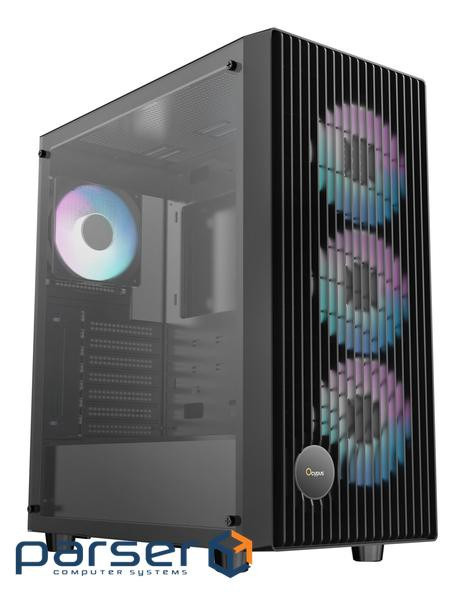 Корпус OCYPUS Gamma C70 BK ARGB (GAMMA-C70-BKG400XX-GL)
