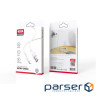 Дата кабель USB 2.0 AM to Micro 5P 1.0m 2.1A silicone white XO (NB208-M-WH)