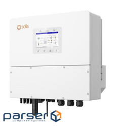 Гібридний інвертор трифазний Solis S6 15кВт, 2xMPPT, DC, для HV Batteries (S6-EH3P15K-H)