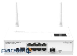 Маршрутизатор Mikrotik CRS109-8G-1S-2HND-IN