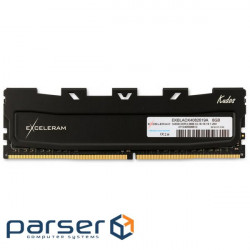 Модуль пам'яті EXCELERAM Kudos Red DDR4 2666MHz 8GB (EKBLACK4082619A)