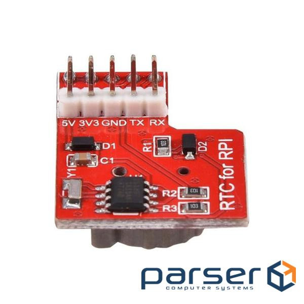 Модуль RTC для Raspberry Pi на базі DS1307 Serial Port (без батареї) (RA668)