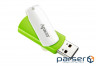 Nakopichuvach Apacer 64GB USB 2.0 AH335 Green/ White (AP64GAH335G-1)