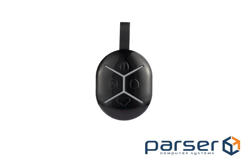 Брелок U-Prox Keyfob B4 Black, 4 кнопки, бездротовий, чорний (4820261370478)