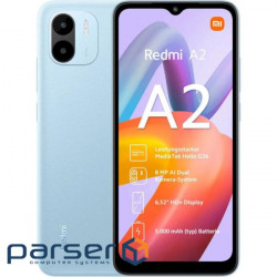 Смартфон REDMI A2 3/64GB Light Blue (Xiaomi Redmi A2 3/64 Light Blue)