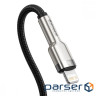 Кабель Baseus Cafule metal Type-C to Lightning PD 20W 2M Чорний (CATLJK-B01) (CATLJK-B01 2м )