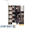 Контролер FRIME PCIe to 4xUSB3.0 (ECF-PCIETOUSB015)