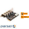 Контролер FRIME PCIe to 4xUSB3.0 (ECF-PCIETOUSB015)